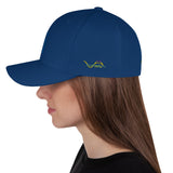 Sub6/WAV Embroidery Closed-Back Structured Cap | Flexfit 6277