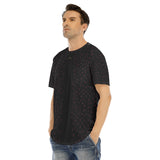 WAV Men's Short Sleeve T-shirt, Curved Hem