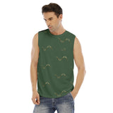 WAV "GREEN GOLD" Men's O-neck Tank Top