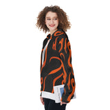 BW Orange Dip Women's Pullover Hoodie