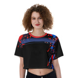 MOE Woman's Cropped Jersey - Splash