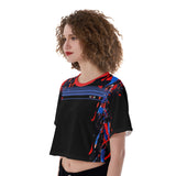 MOE Woman's Cropped Jersey - Splash