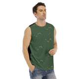 WAV "GREEN GOLD" Men's O-neck Tank Top