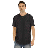 WAV Men's Short Sleeve T-shirt, Curved Hem