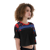 MOE Woman's Cropped Jersey - Splash