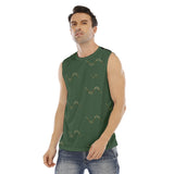 WAV "GREEN GOLD" Men's O-neck Tank Top