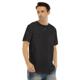 WAV Men's Short Sleeve T-shirt, Curved Hem