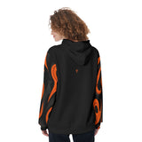 BW Orange Dip Women's Pullover Hoodie