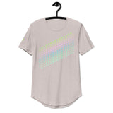 BW Holo Men's Curved Hem T-Shirt