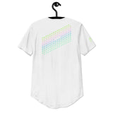 BW Holo Men's Curved Hem T-Shirt