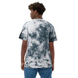 Oversized tie-dye Embroidery Tee - Kos Omo