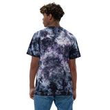 Oversized tie-dye Embroidery Tee - Kos Omo