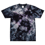 Oversized tie-dye Embroidery Tee - Kos Omo