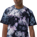 Oversized tie-dye Embroidery Tee - Kos Omo