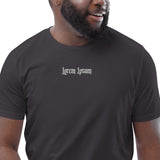 BW "Lorem Ipsum" Embroidery Unisex Organic Cotton Tee