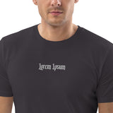 BW "Lorem Ipsum" Embroidery Unisex Organic Cotton Tee